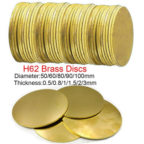 H62 solids brass - brass, blanks