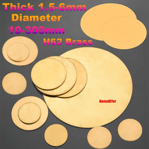 H62 solid brass - brass, blanks