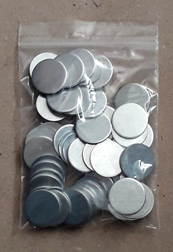 Punch pressed aluminium - 50, pressed,