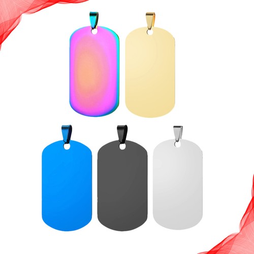 5pcs durable metal blank - durable,