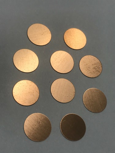 Bronze discs circles - bronze,