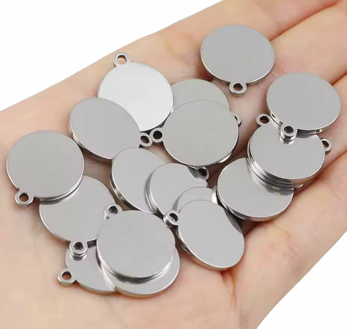 10xround metal blank stamping - metal,