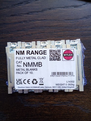 Wylex nmmb metal blanking - wylex,