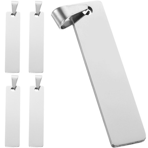 5pcs metal stamping tags - 5pcs,