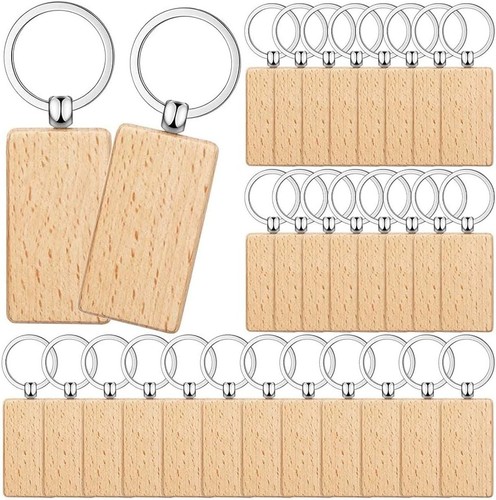 Pcs blank wooden - 50,