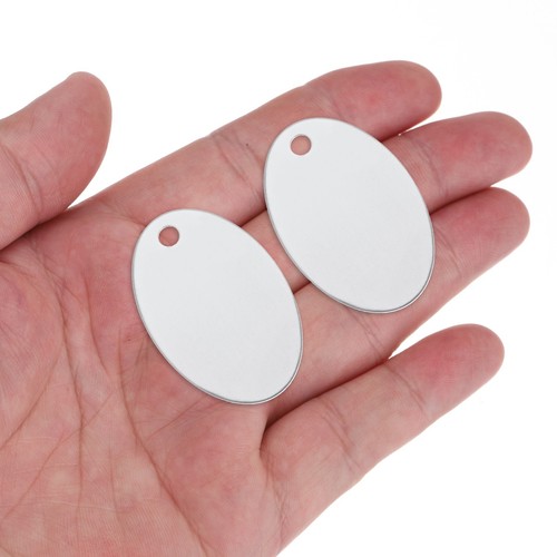 Aluminum blank tags metal - aluminum,