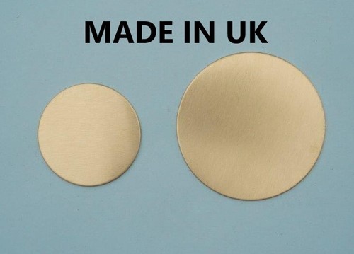 Brass metal blanks round - round, disc