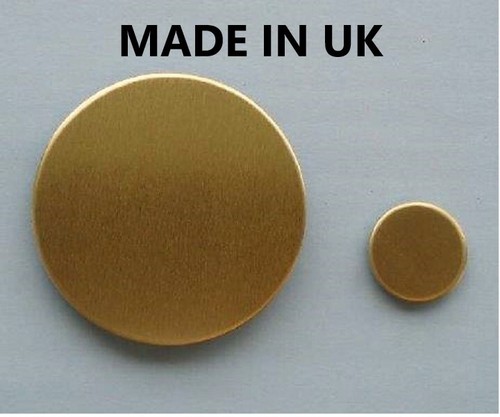 Brass stamping blank round - brass,