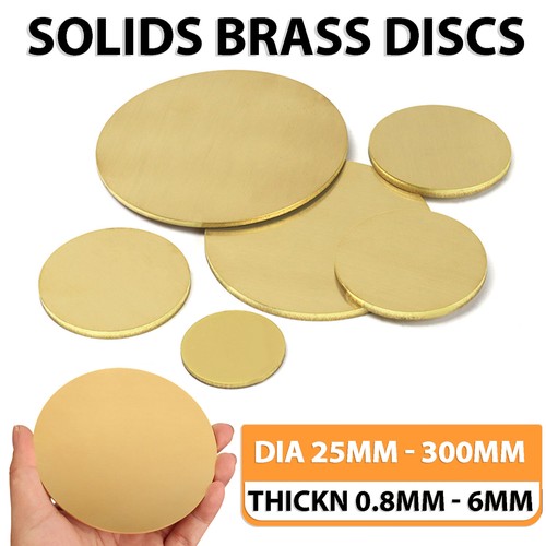 Solids brass discs - solids,