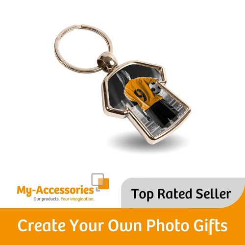 Blank metal photo keyring - metal,