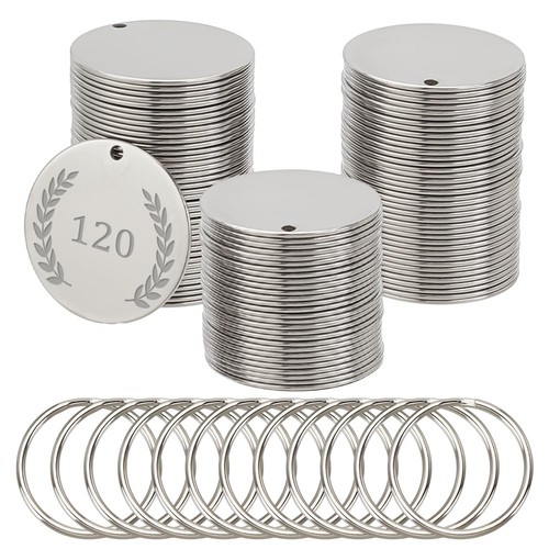 120pcs metal engraving blanks - 120pcs,