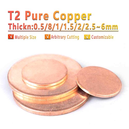 Solid pure copper - pure, blanks