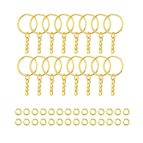 30pcs metal keyring blanks - 30pcs,