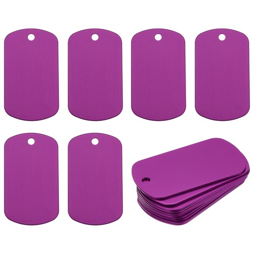 Aluminum blank tags metal - tags,
