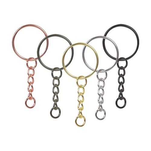 100 25mm split - x, keychain
