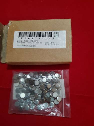 7mm steel disk diy crafting - steel,