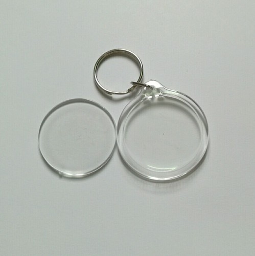 Clear round acrylic - acrylic, photo