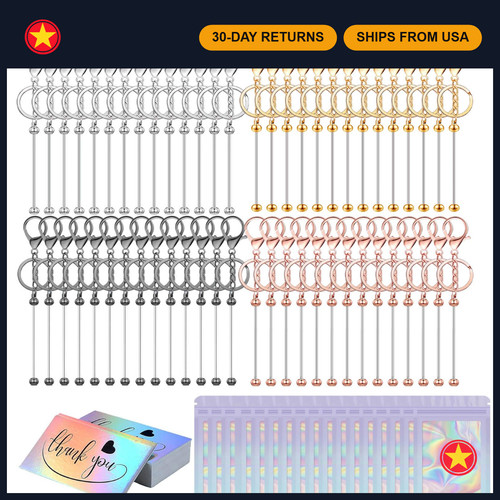 126 pcs blank keychain - pcs,