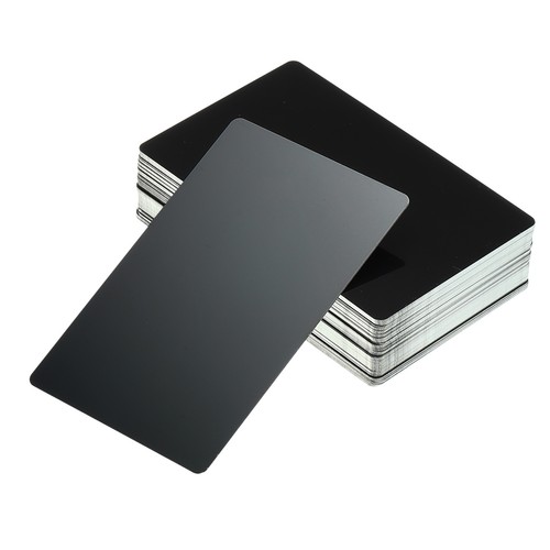 100 pack metal business cards - 100,