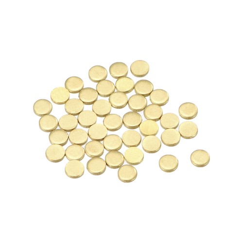 Brass stamping blank round - brass,