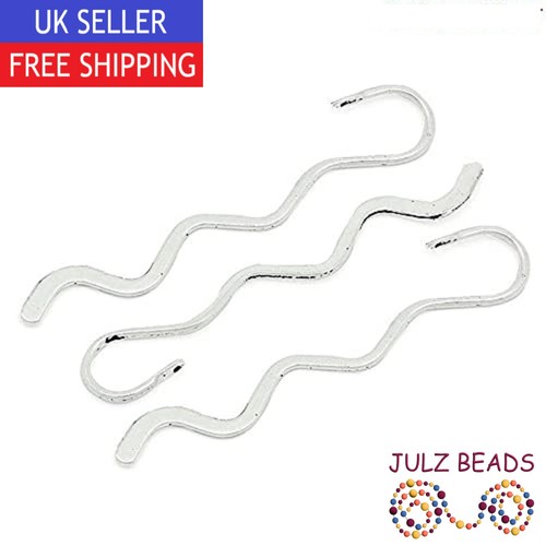 Metal bookmark blanks silver - metal,