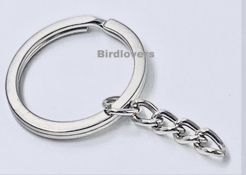 Premium split ring with chain - premium,