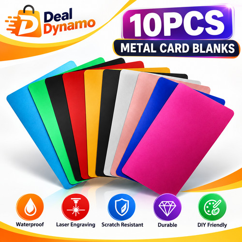 10pcs metal card - metal, blanks