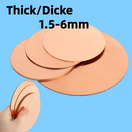 Copper disk circle blanks - circle,