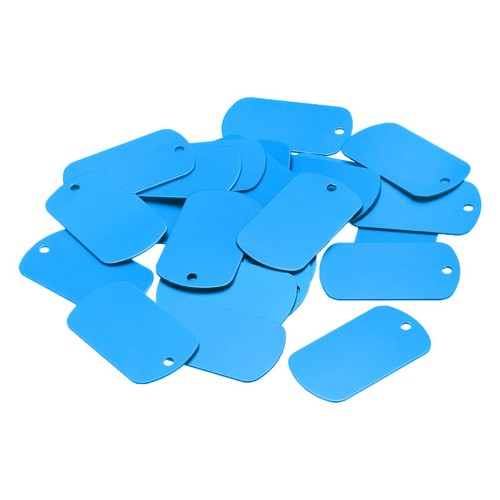 50pcs metal blank tags - 50pcs,
