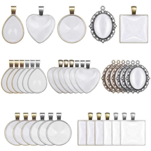 Anezus 60pcs pendant trays - anezus,